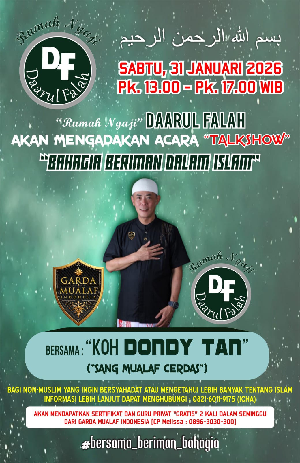 Bahagia beriman dalam Islam Bahagia Beriman dalam Islam